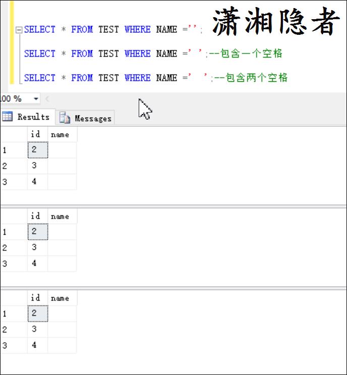 Oracle/MySQL/PG/SQL Server关系数据库中NULL与空字符串的区别_空字符串_02