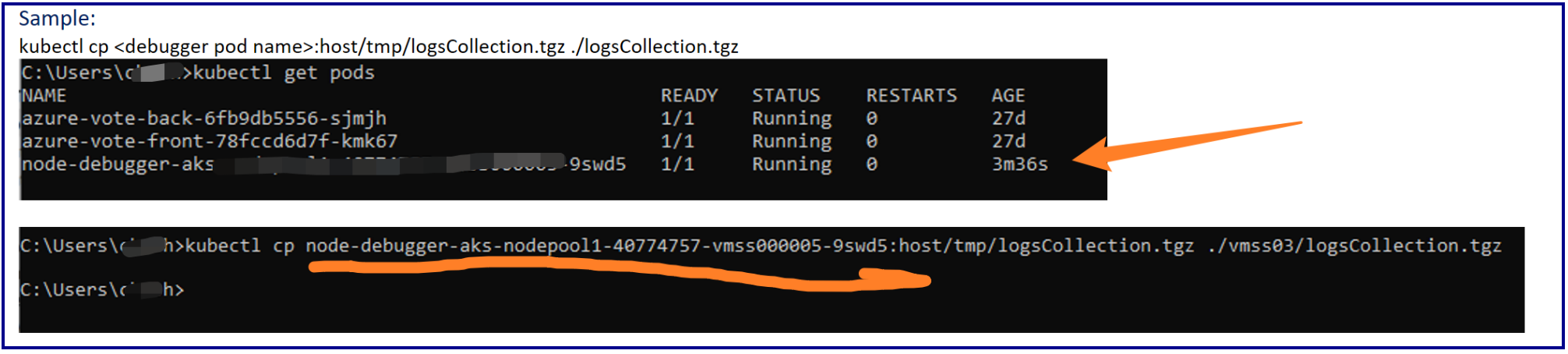 【Azure K8S】记录AKS VMSS实例日志收集方式_故障排除_02