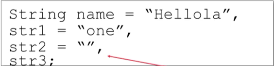 javascript字符串和变量的区别和联系 字符串变量和字符变量_初始化_07