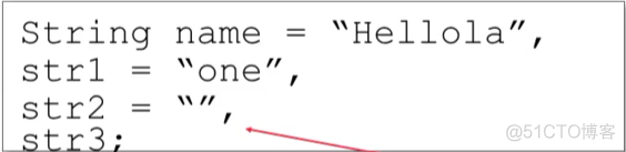 javascript字符串和变量的区别和联系 字符串变量和字符变量_初始化_07