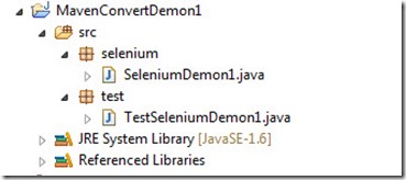 javaee项目转maven项目 java项目变成maven项目_Selenium_03