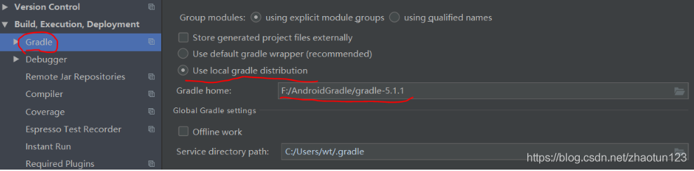 android studio 设置默认gradle android studio更改gradle_gradle_02