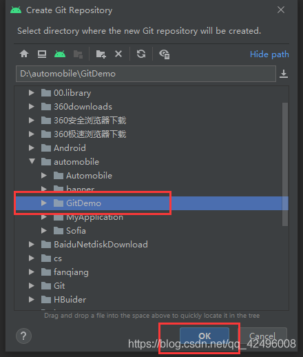 Android git studio 如何新建分支 android studio中git_git_05