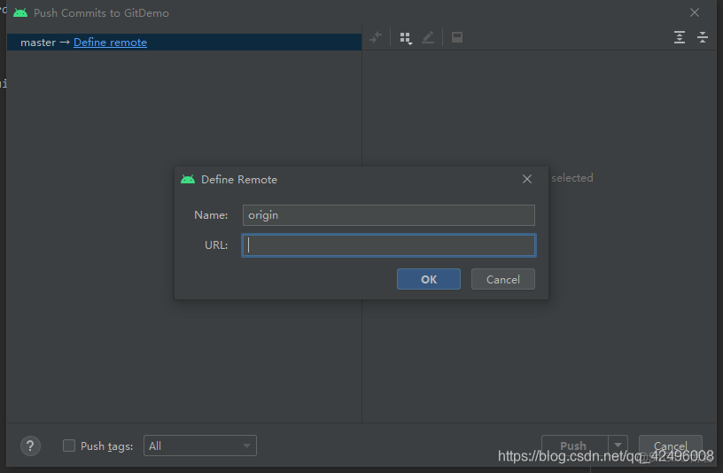 Android git studio 如何新建分支 android studio中git_android_12