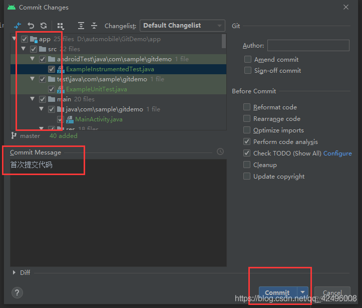 Android git studio 如何新建分支 android studio中git_android_10