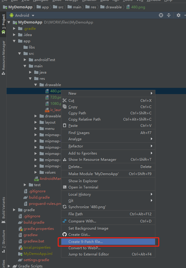 android studio 生成icon android studio图标制作_android studio_05