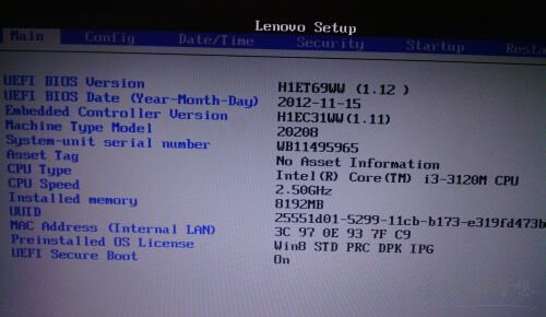 thinkpad bios没有UEFI/Legacy Boot选项 联想bios怎么没有uefi_ios