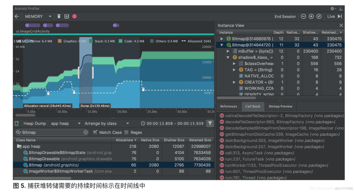 android profiler找不到设备 android profiler使用_方法调用_37