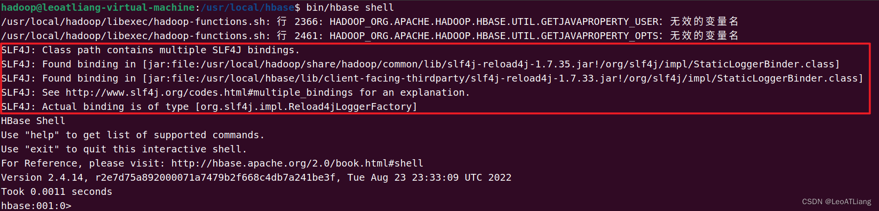 hadoop hbase zookeeper 版本 org.apache.hadoop.hbase_hbase_23