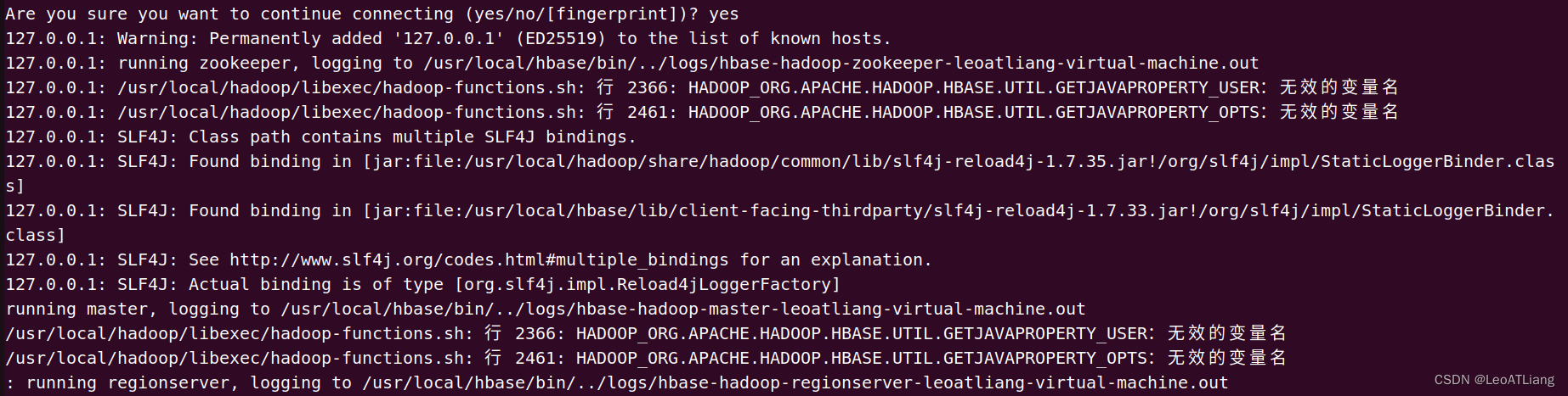 hadoop hbase zookeeper 版本 org.apache.hadoop.hbase_hbase_20