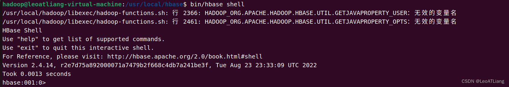 hadoop hbase zookeeper 版本 org.apache.hadoop.hbase_hbase_24