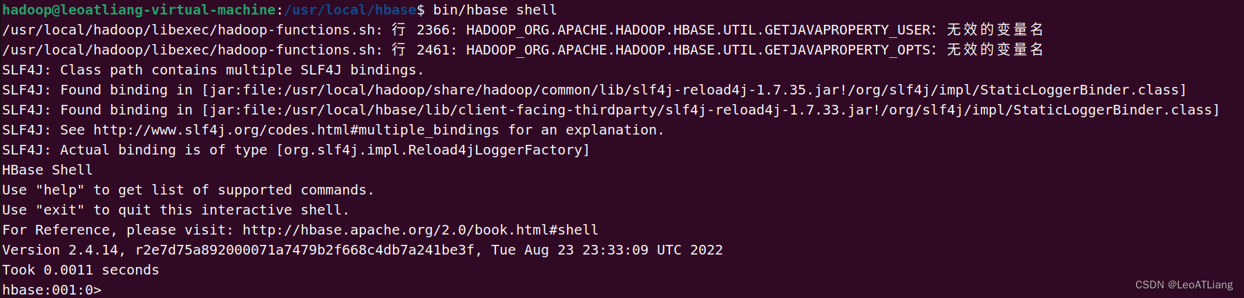 hadoop hbase zookeeper 版本 org.apache.hadoop.hbase_linux_22