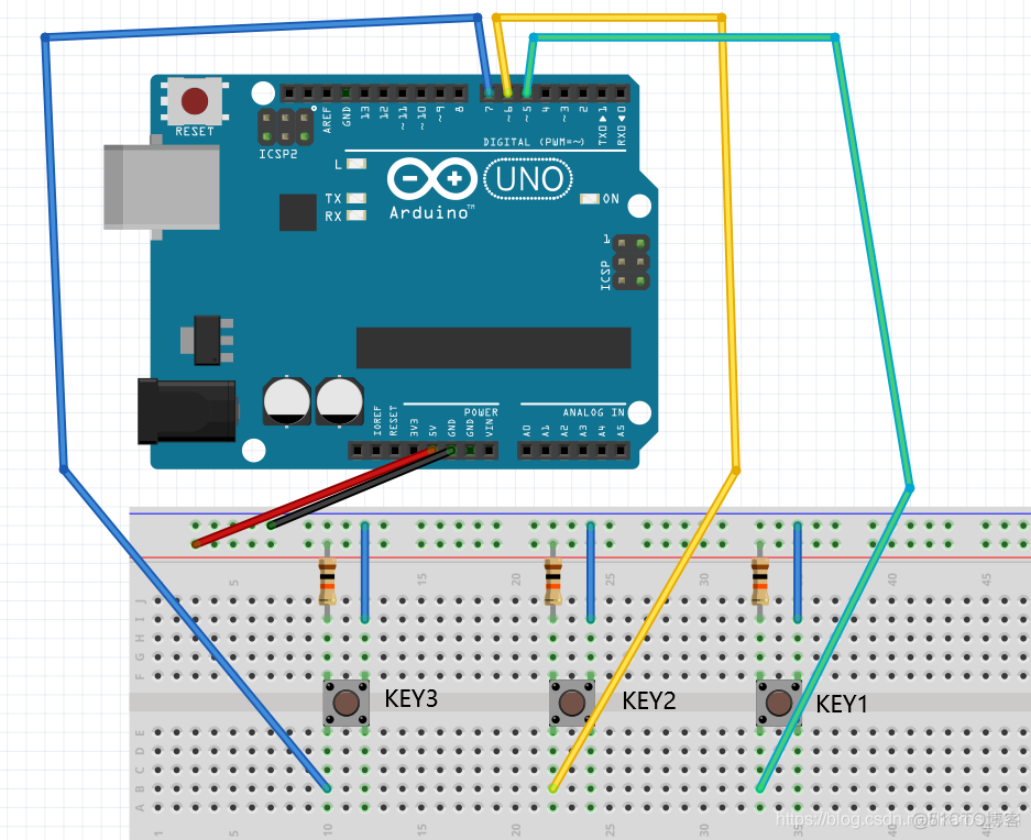 Arduino Uno+步进电机28BYJ-48 简单应用之摇头、转圈、自定义模式demo_Arduino_03