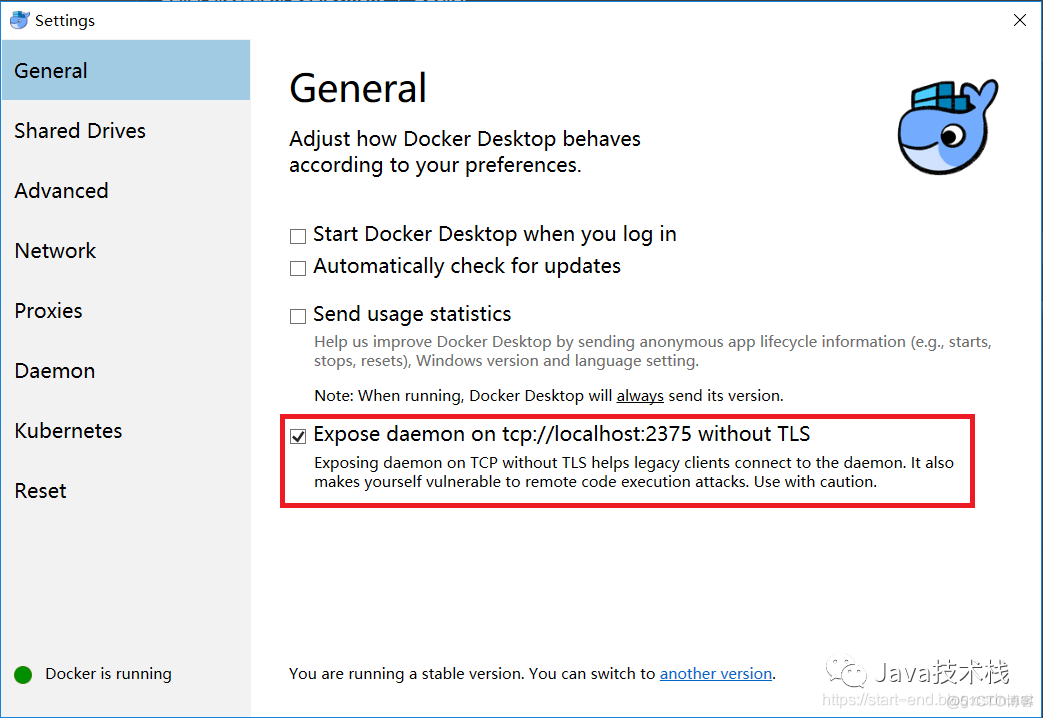 docker mondodb远程登录 docker设置远程连接_docker mondodb远程登录_02