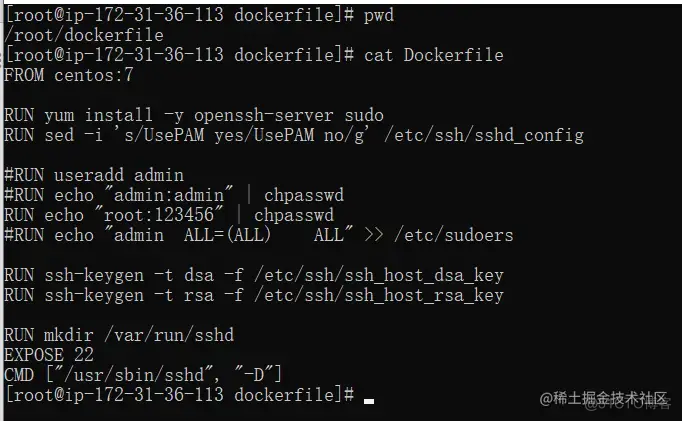 dockerfile 参数化 dockerfile命令详解_软件测试_03