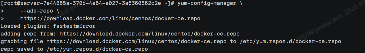 linux安装docker（centos系统）_docker_03