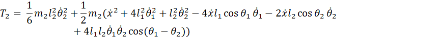 python仿真二级倒立摆 二级倒立摆建模方法_simulink_04