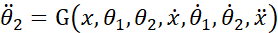 python仿真二级倒立摆 二级倒立摆建模方法_matlab_17