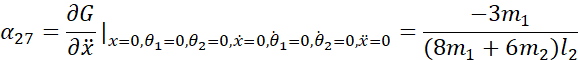 python仿真二级倒立摆 二级倒立摆建模方法_数学建模_31