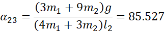 python仿真二级倒立摆 二级倒立摆建模方法_matlab_36