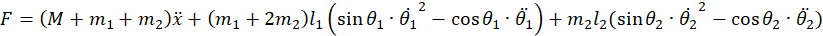 python仿真二级倒立摆 二级倒立摆建模方法_simulink_38