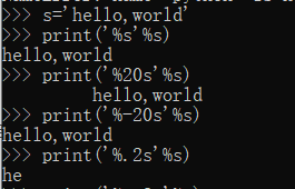 python print输出全部 python中print输出format_字符串_06