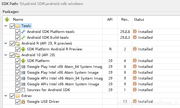 Android Studio 配置AVD android studio配置sdk_android_03