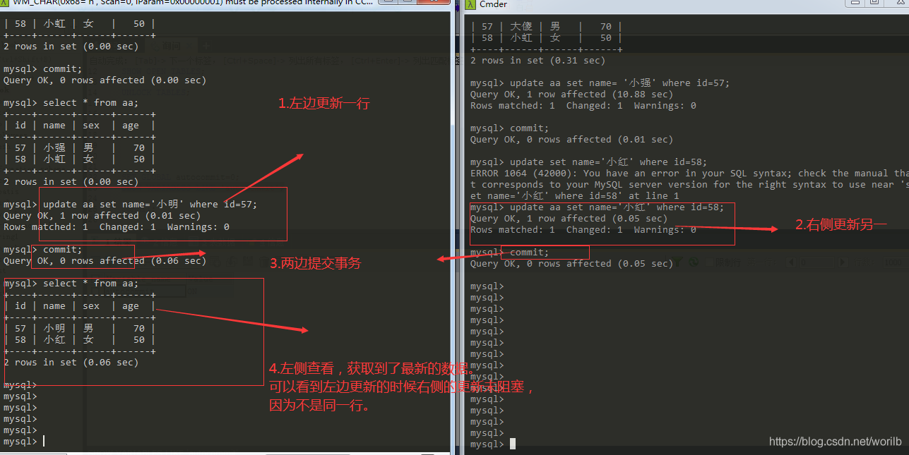 MYSQL 并发抢单 mysql并发量_加锁_14