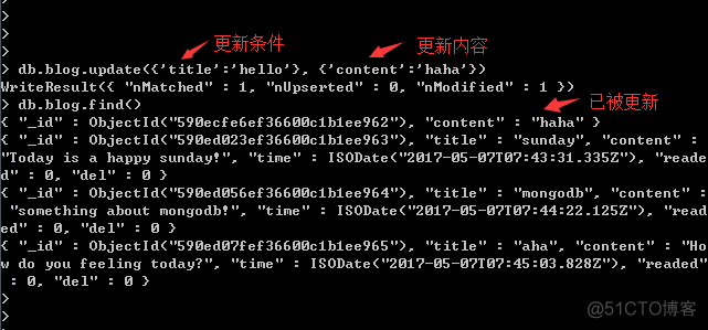 mongodb修改数据字段值 mongodb修改命令_mongodb修改数据字段值_04