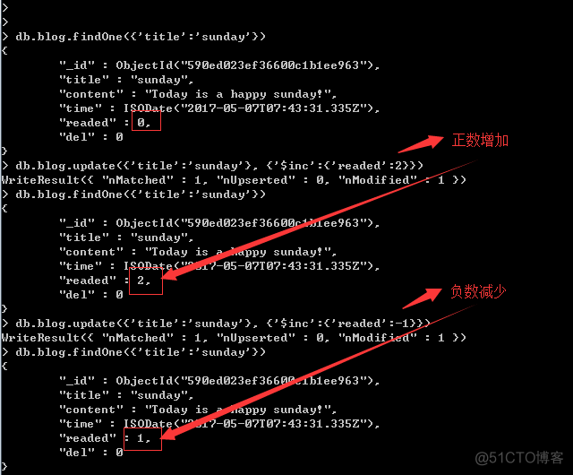 mongodb修改数据字段值 mongodb修改命令_数组元素_05