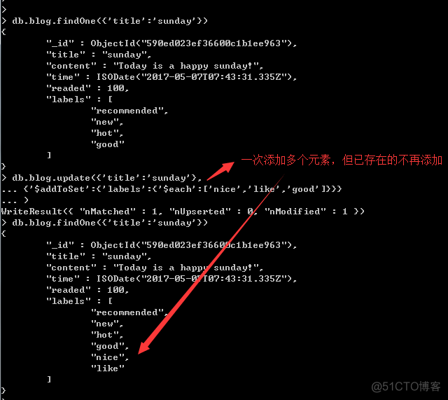 mongodb修改数据字段值 mongodb修改命令_键值_09