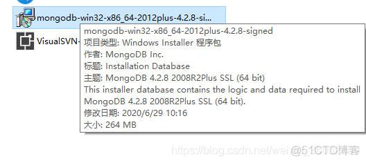 MongoDB Compass 汉化 mongodb download_windows_02