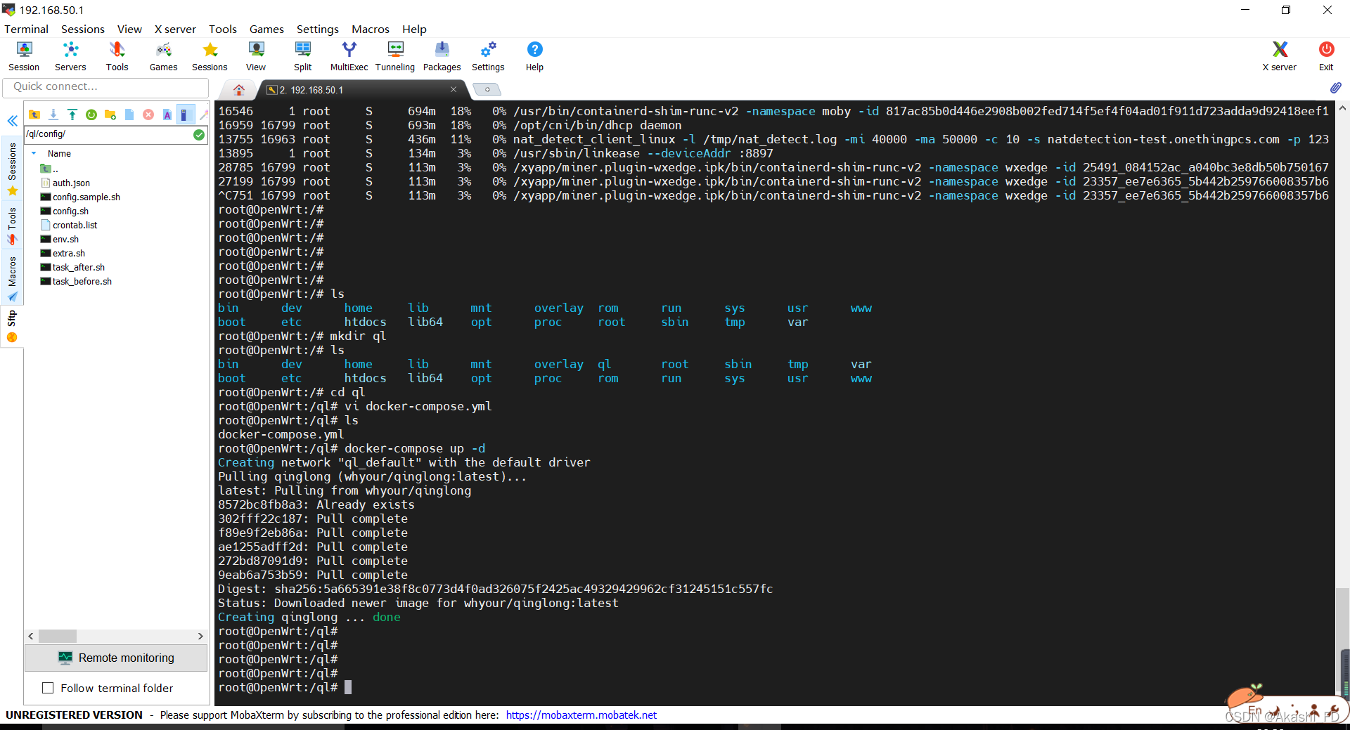 openwrt docker容量 openwrt docker玩法_docker_07