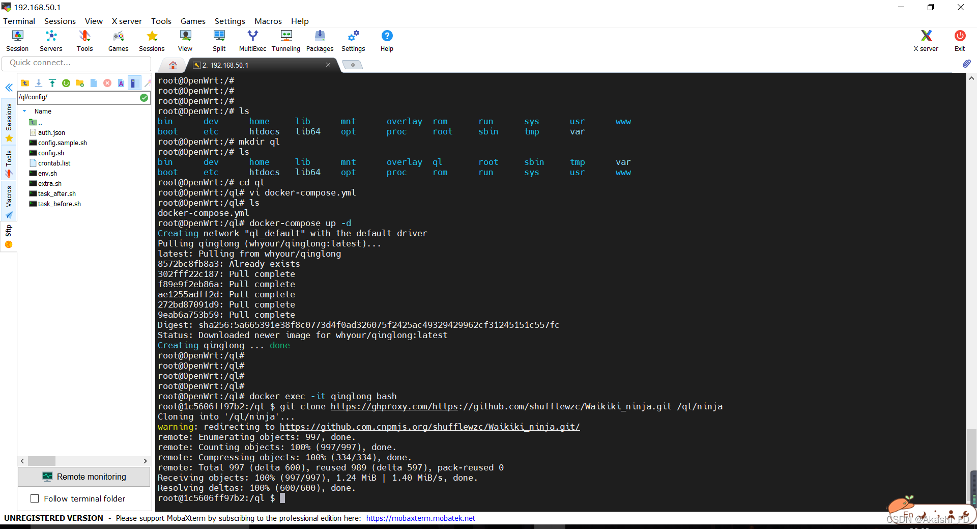 openwrt docker容量 openwrt docker玩法_docker_13