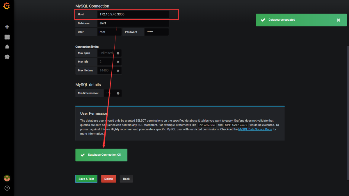 grafana barchart与mysql结合 grafana实时显示mysql数据_mysql_08