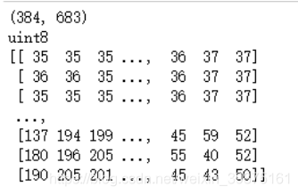 Python 灰度 图像取反 python读取灰度图像_归一化_06