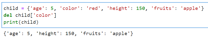 python字典类型为单引号 python字典的键要有引号吗_python_05