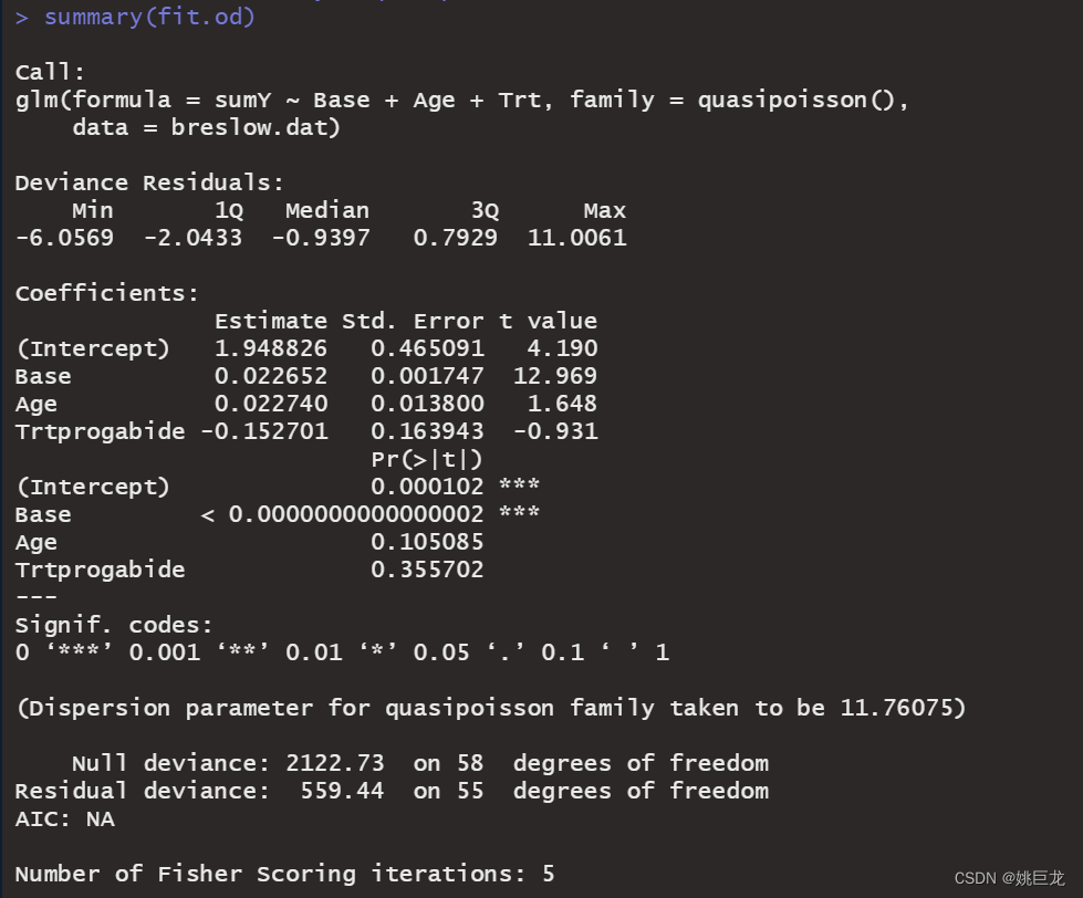 Python泊松回归 泊松回归分析结果解读_r语言_13