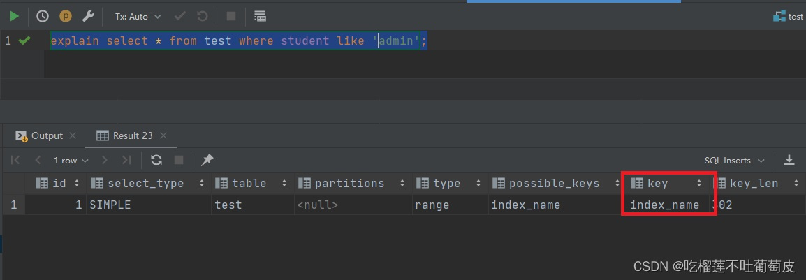 mysql 模糊搜索怎么把最匹配的放在前面 mysql模糊查询匹配最优_后端_02