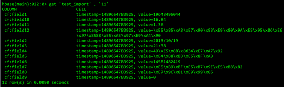 hbase导入sql文件 hbase如何导入数据_hadoop_10