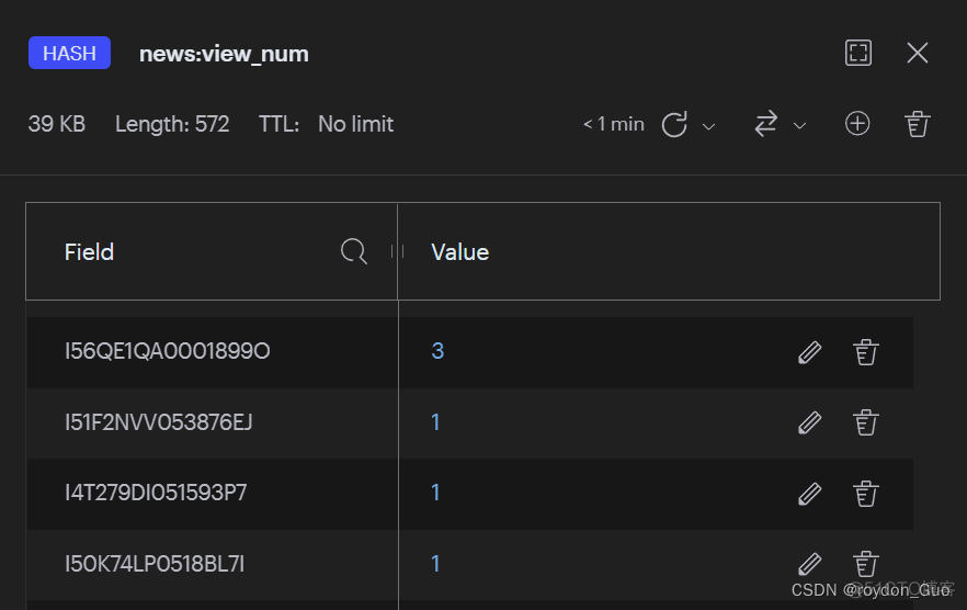 redis做浏览记录 redis文章浏览数实现_redis