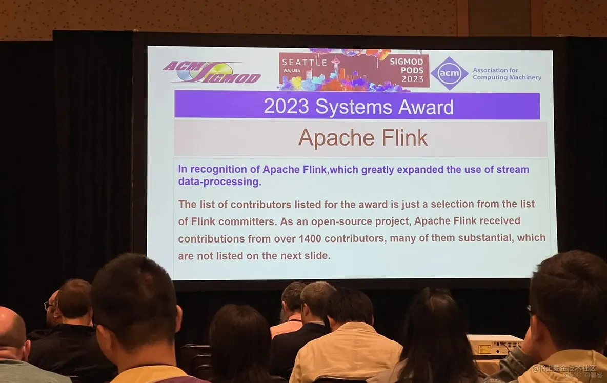 喜报：Apache Flink 荣获 2023 年度 SIGMOD 系统奖 !!!_后端_02