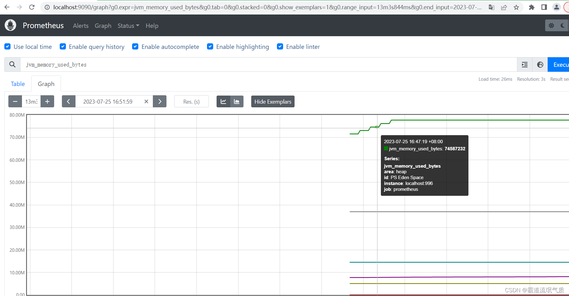 SpringBoot+Prometheus+Grafana实现系统可视化监控_数据_05