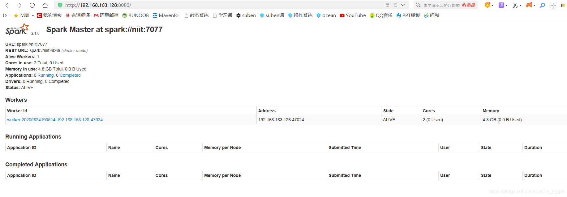 写出spark standalone HA的安装部署步骤 安装spark的详细步骤_配置文件_08