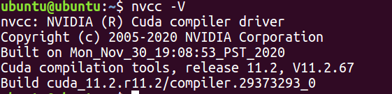 cuda启动缓慢 pytorch cuda 11.2 pytorch_ubuntu_08