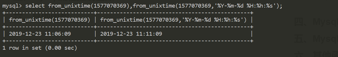 mysql id取模分片 mysql取模函数_unix_25