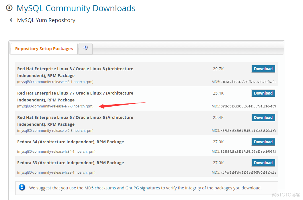 yum install mysql 版本 yum下载mysql_Centos