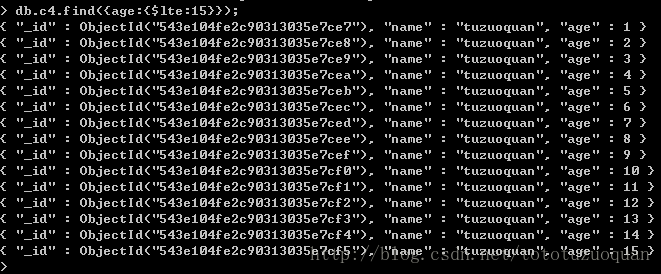 mongodb 显示副本集 mongodb显示所有集合_数据_13