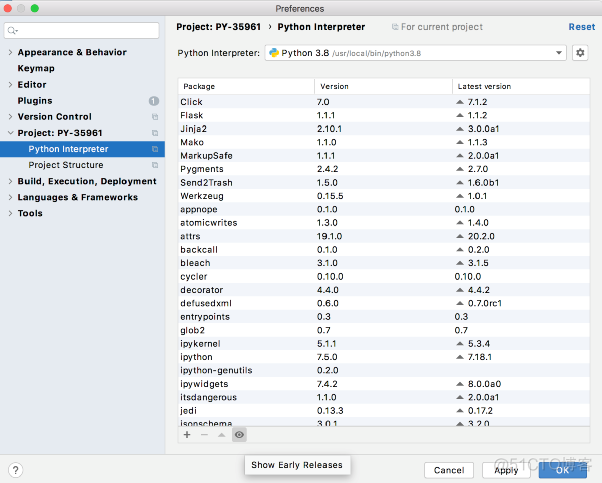 pycharm升级python版本 pycharm怎么升级python_ide_17