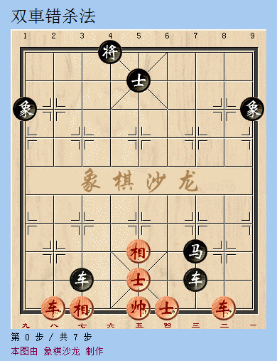 象棋30种绝杀秘籍大全，GIF图解灵活运用可百战百胜，绝无敌手_chess_15